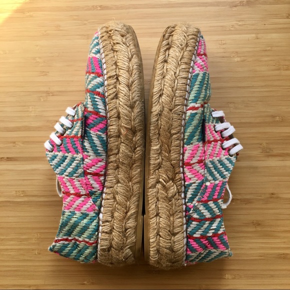 Gaimo Woven Platform Espadrilles - Multi (35/5) - Picture 4 of 10